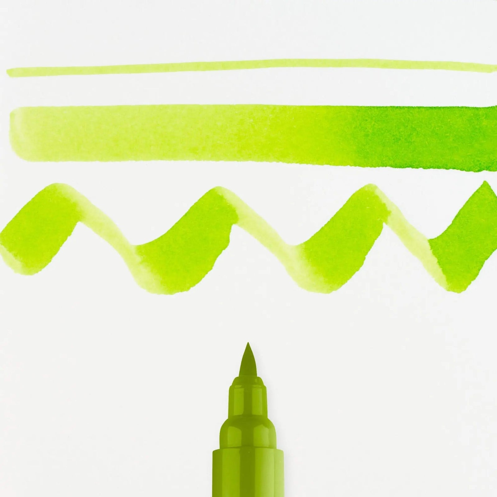 Ecoline Brush Pen Grasgrün 676 - Kidis Art