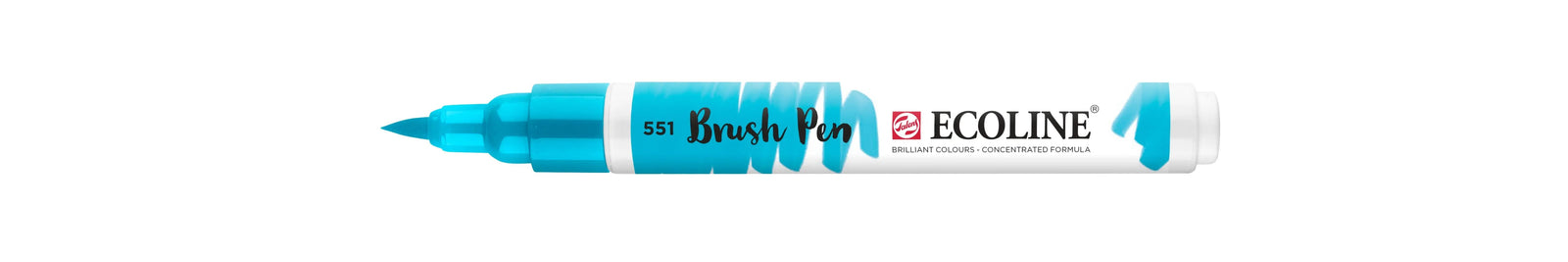 Ecoline Brush Pen Himmelblau Hell 551 - Kidis Art