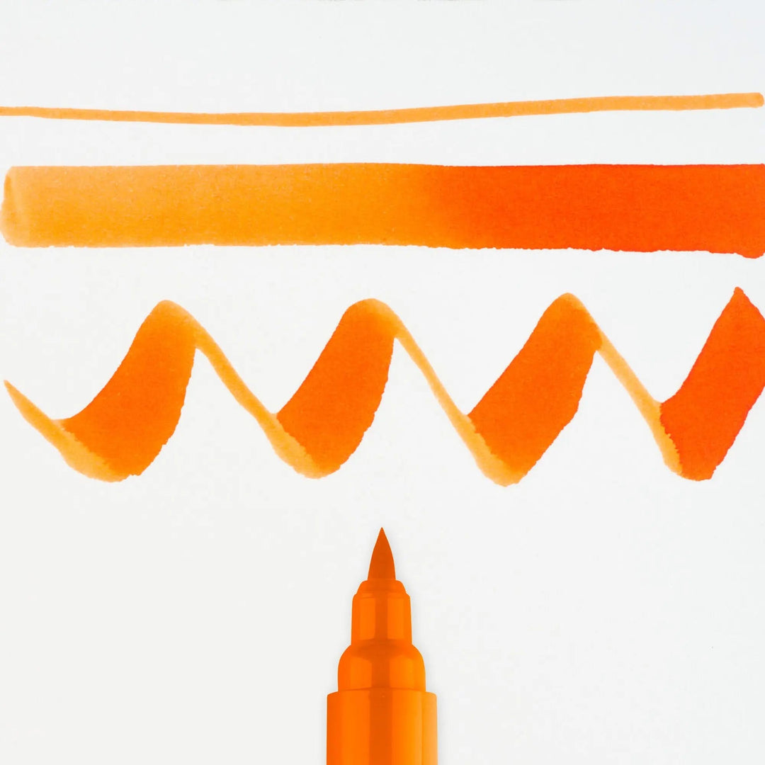 Ecoline Brush Pen Safrangelb 245 - Kidis Art