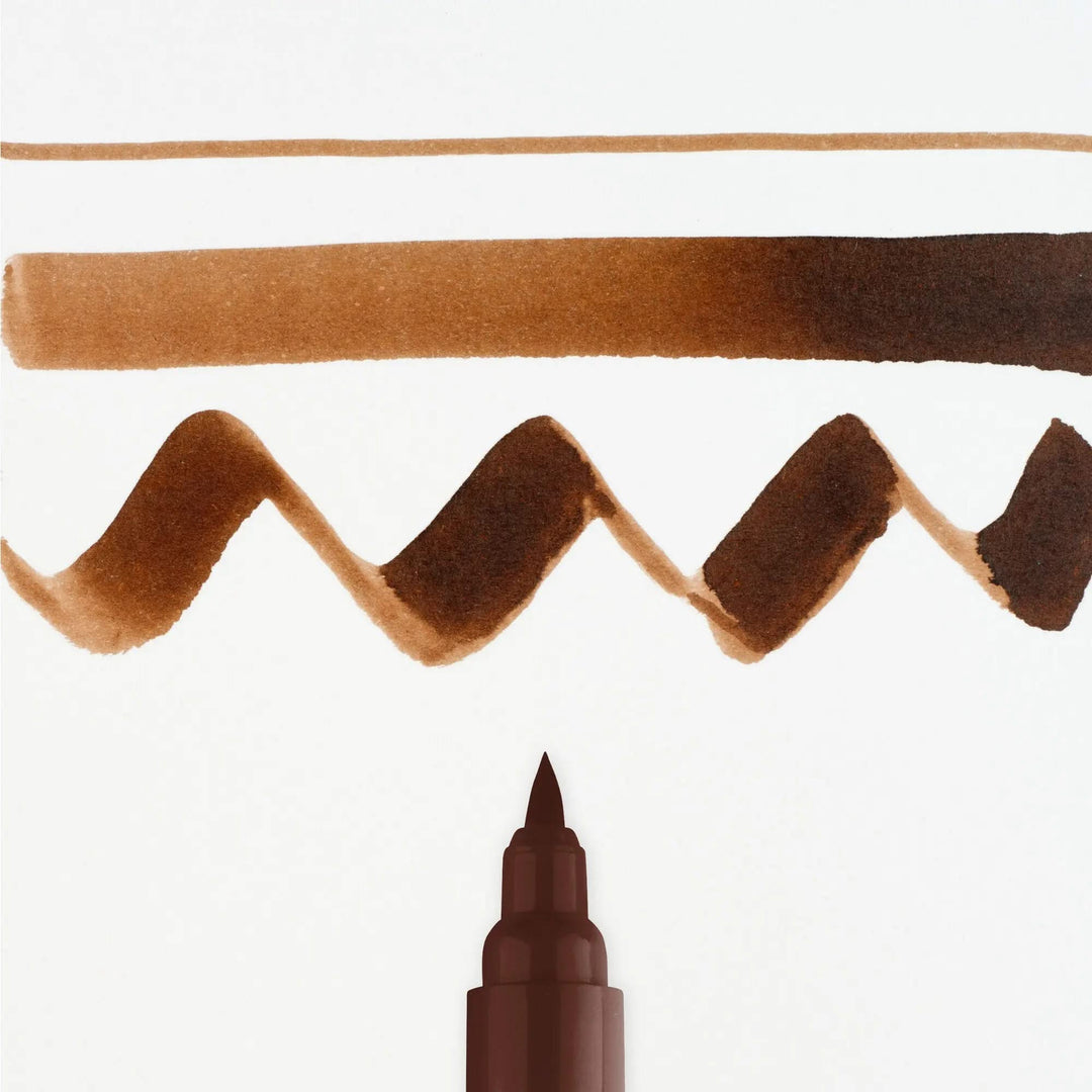 Ecoline Brush Pen Sepia Dunkel 440 - Kidis Art
