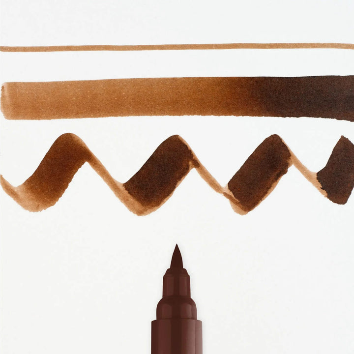Ecoline Brush Pen Sepia Dunkel 440 - Kidis Art