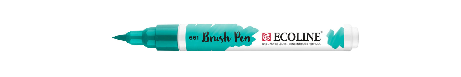 Ecoline Brush Pen Türkisgrün 661 - Kidis Art