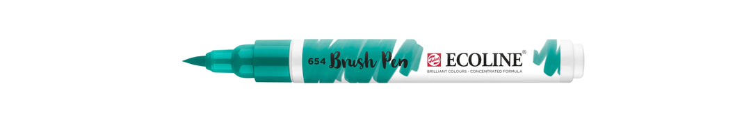 Ecoline Brush Pen Tannengrün 654 - Kidis Art