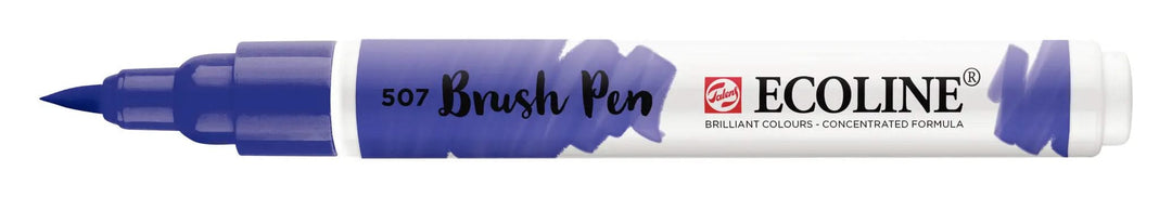 Ecoline Brush Pen Ultramarinviolett 507 - Kidis Art