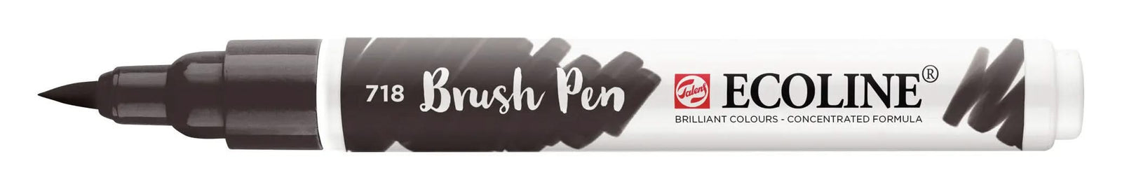 Ecoline Brush Pen Warmgrau 718 - Kidis Art