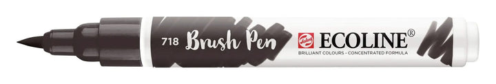 Ecoline Brush Pen Warmgrau 718 - Kidis Art