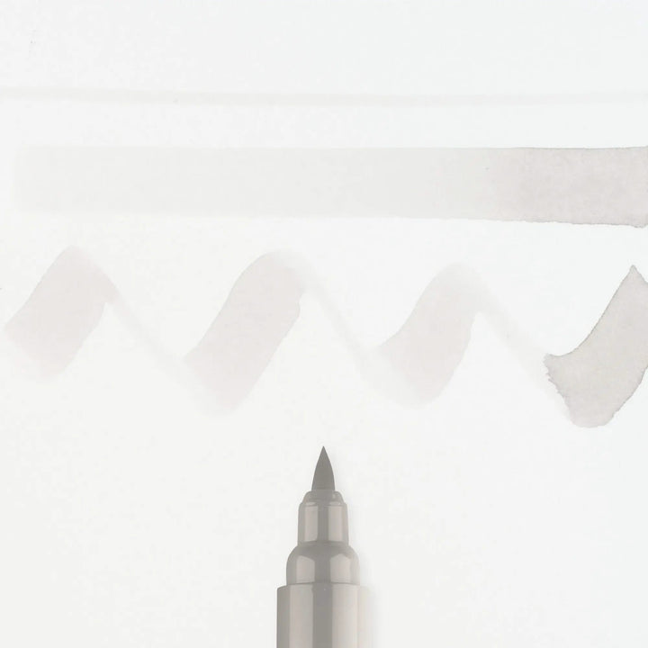 Ecoline Brush Pen Warmgrau Hell 728 - Kidis Art