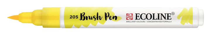 Ecoline Brush Pen Zitronengelb (Primär) 205 - Kidis Art