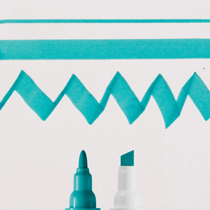 Ecoline Duotip Marker Blaugrün 640 - Kidis Art