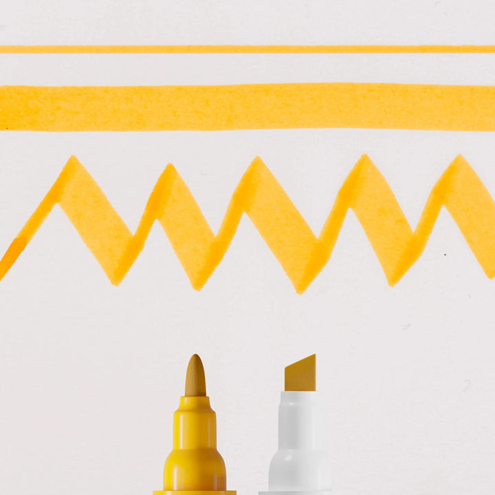 Ecoline Duotip Marker Dunkelgelb 202 - Kidis Art