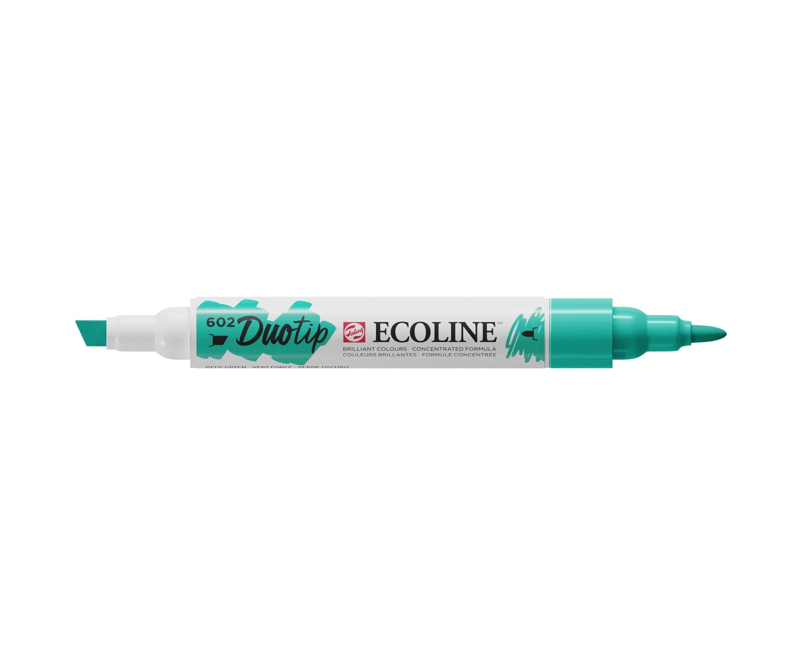 Ecoline Duotip Marker Dunkelgrün 602 - Kidis Art