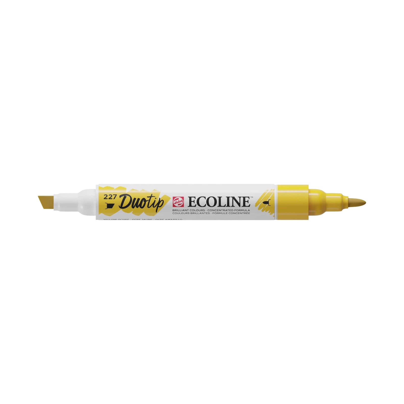 Ecoline Duotip Marker Gelber Ocker 227 - Kidis Art