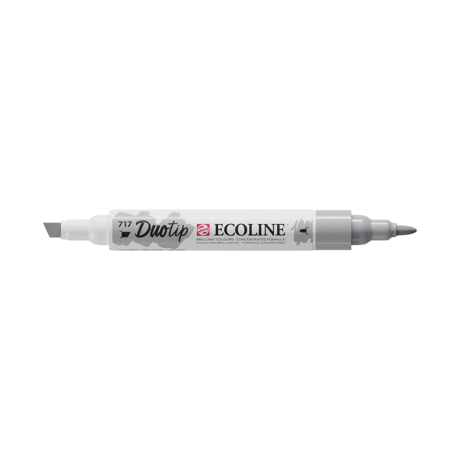 Ecoline Duotip Marker Kaltgrau 717 - Kidis Art