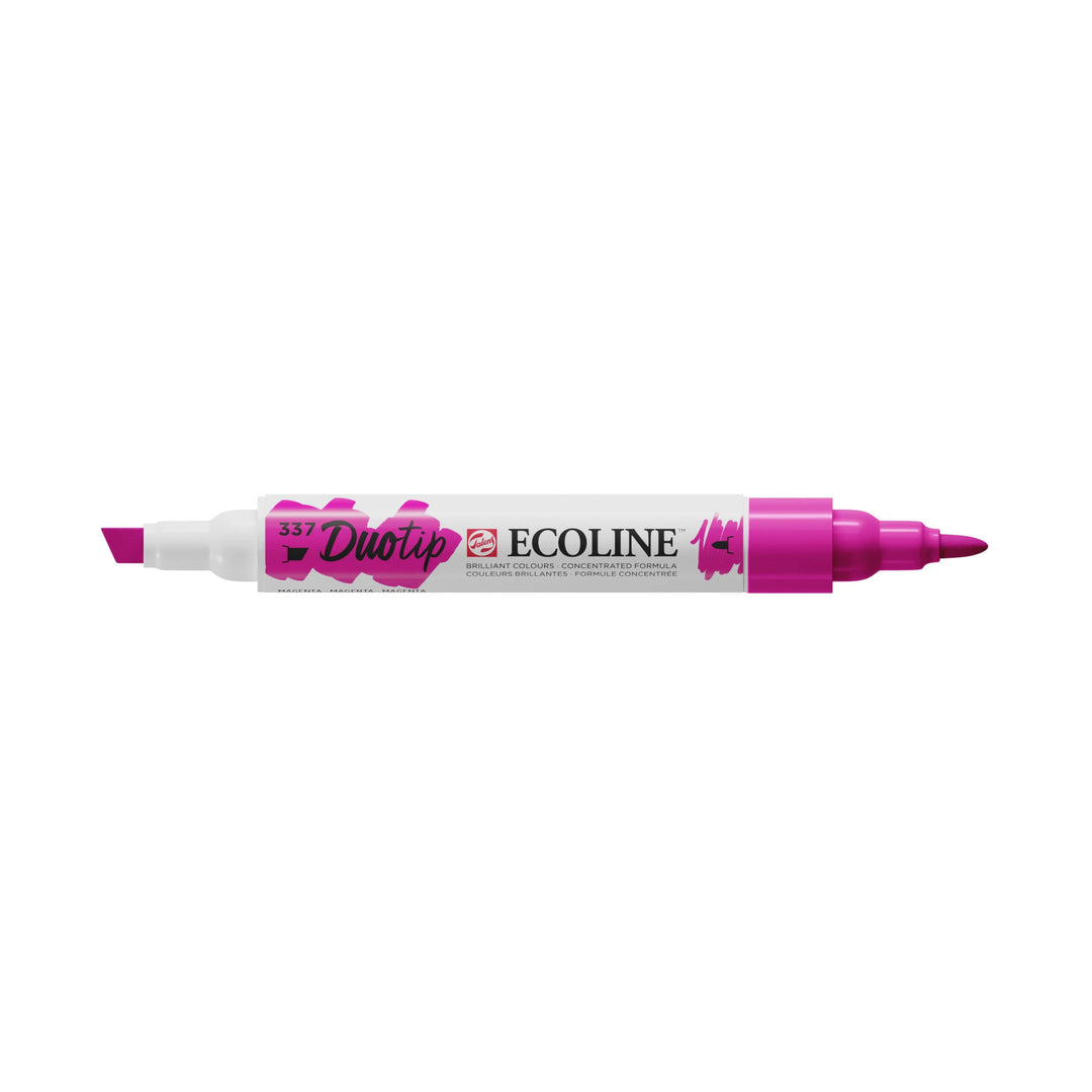 Ecoline Duotip Marker Magenta 337 - Kidis Art