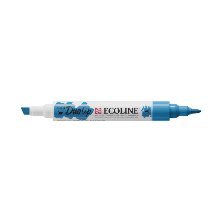 Ecoline Duotip Marker Preussischblau 508 - Kidis Art