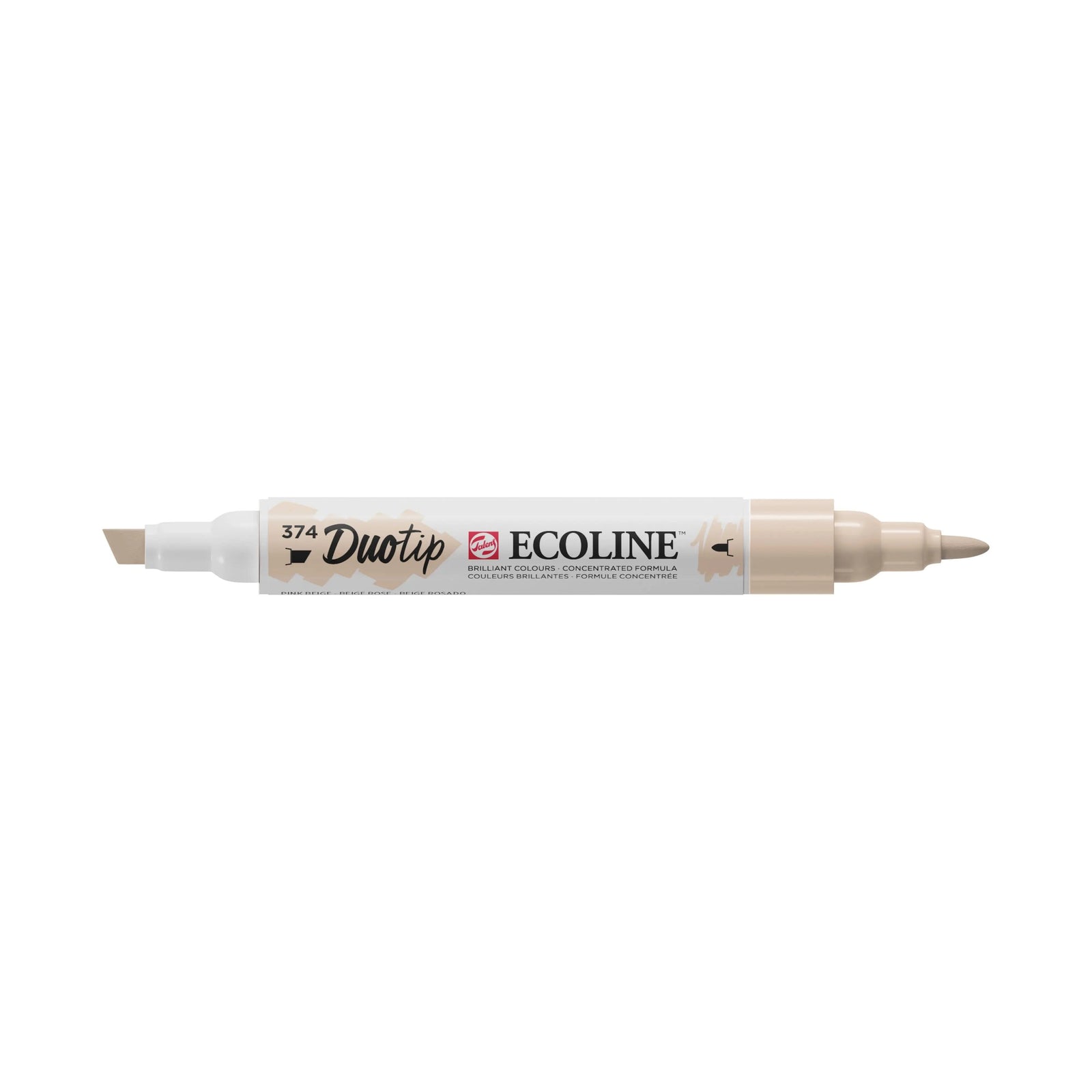 Ecoline Duotip Marker Rosa Beige 374 - Kidis Art