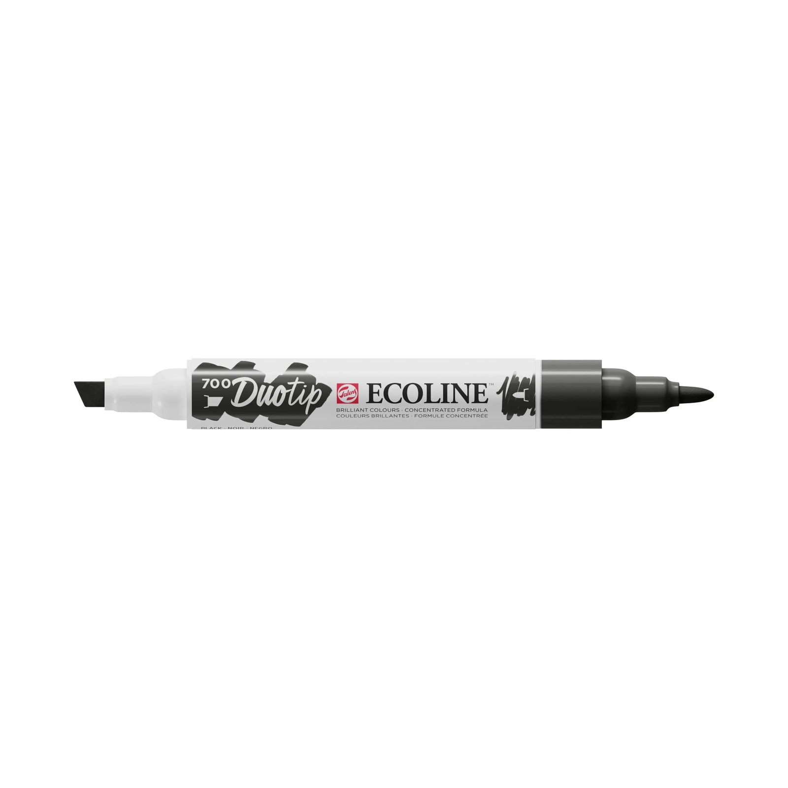 Ecoline Duotip Marker Schwarz 700 - Kidis Art