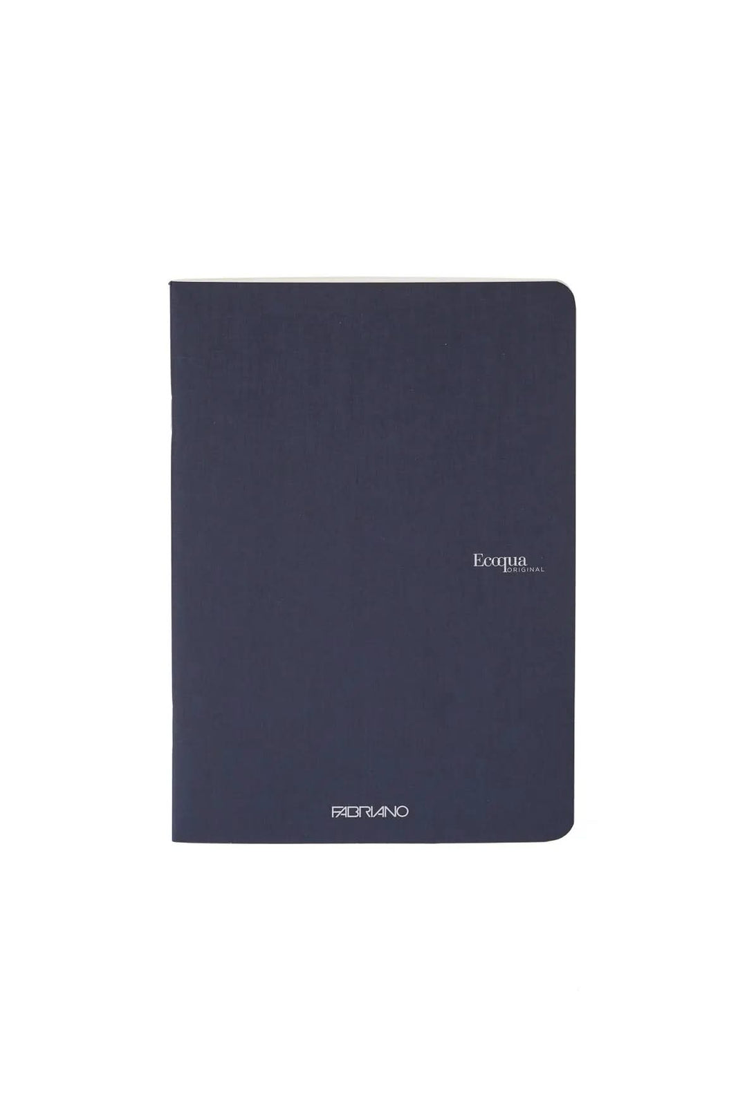 Fabriano Ecoqua Notizheft - dark blue - A5 - kariert - geheftet - Kidis Art