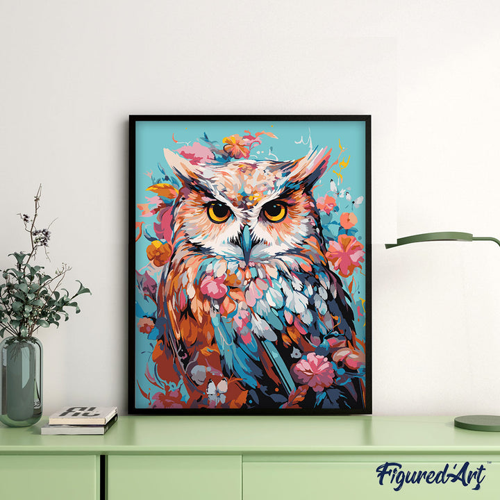 Malen nach Zahlen 40x50cm ohne Keilrahmen Figured’Art Kuba Art Deco - Kidis Art