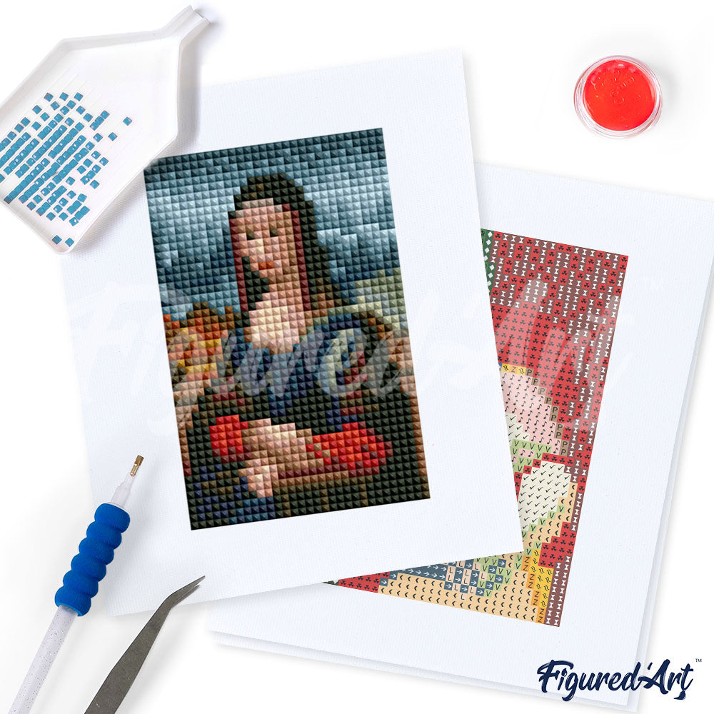 Mini-Serie Diamond Painting Berühmte Gemälde - Kidis Art