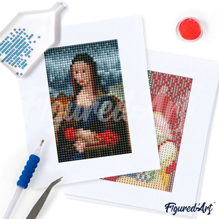 Mini-Serie Diamond Painting Berühmte Gemälde - Kidis Art