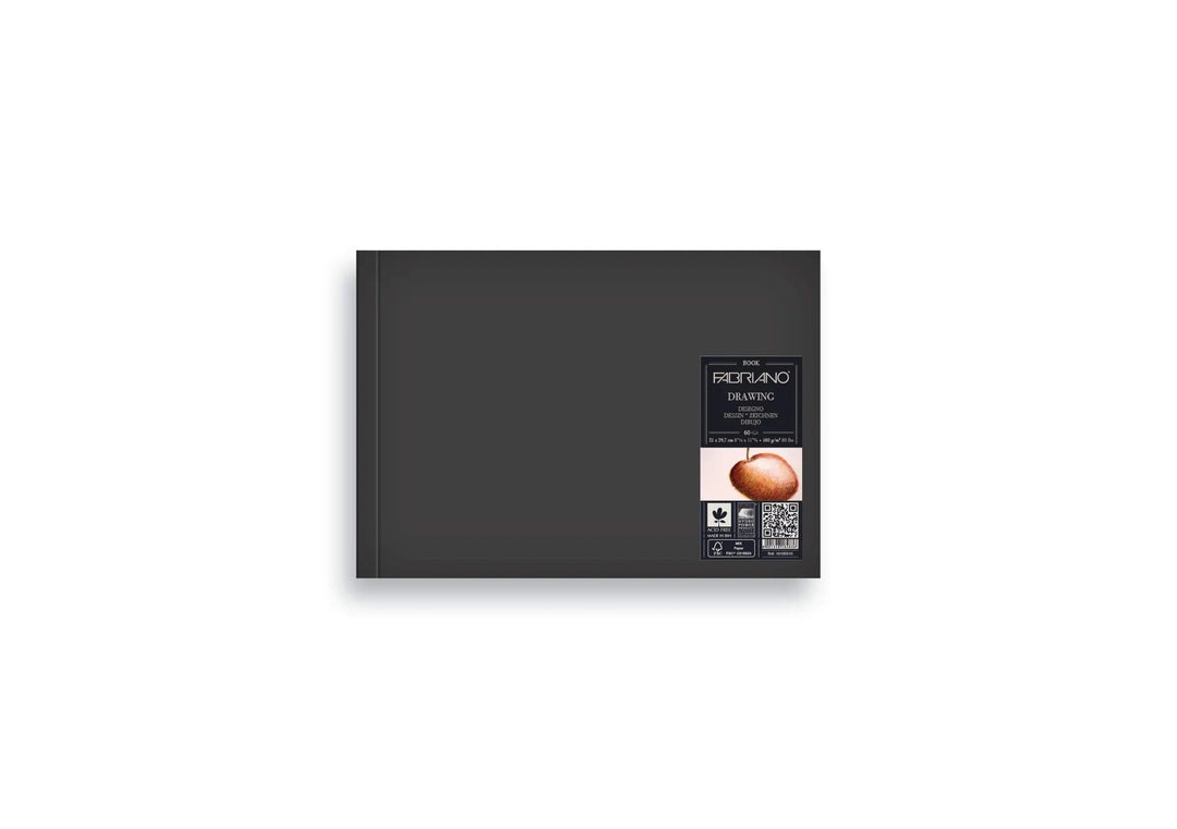 Fabriano Drawing Book - A4 - 160g - 60 Blatt - landscape - Kidis Art