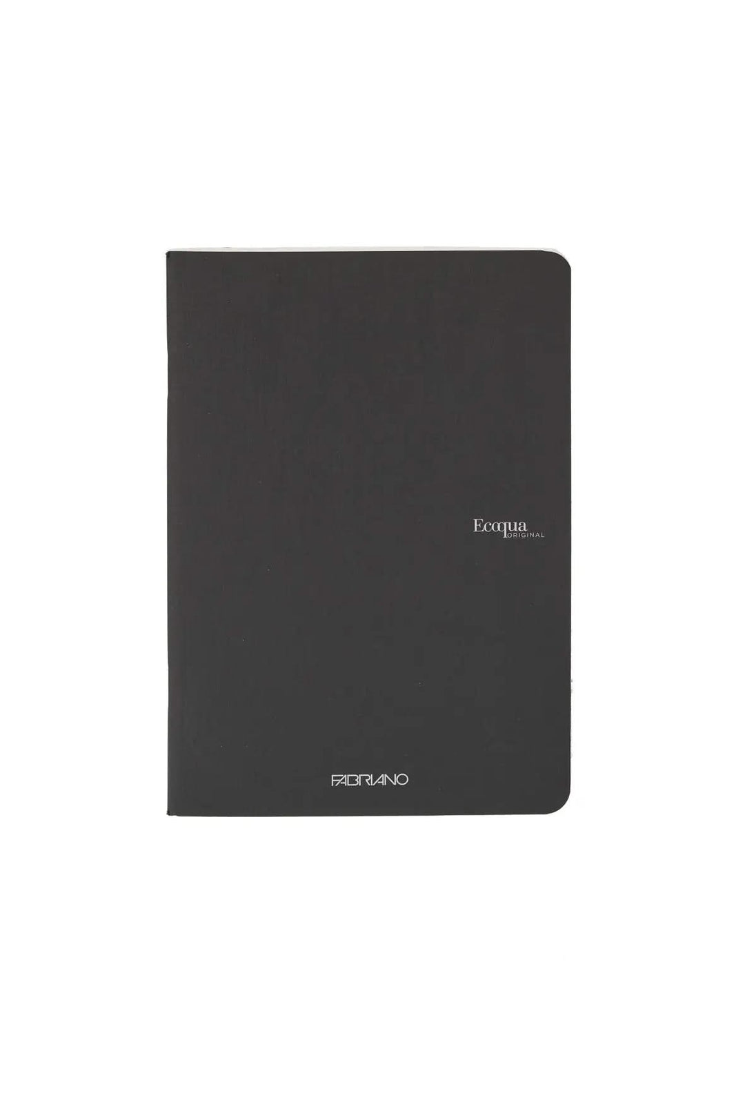 Fabriano Ecoqua Notizheft - nero - A5 - kariert - geheftet - Kidis Art