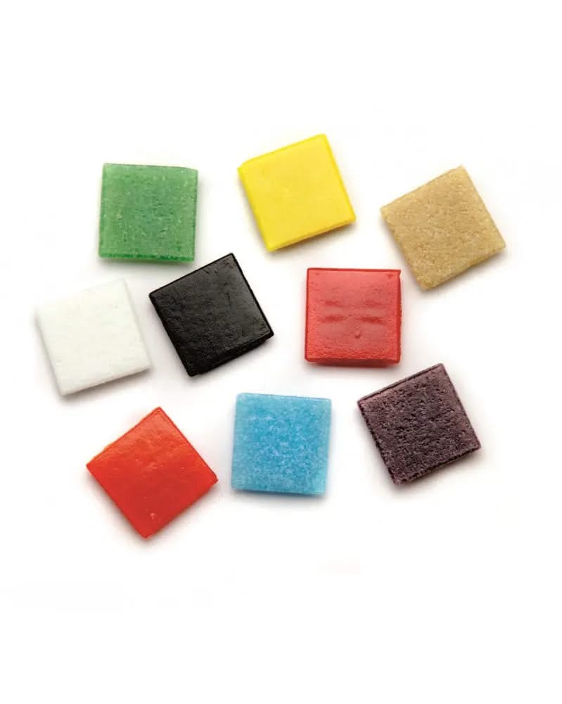 Glas-Mosaik Grosspackung 600g, Multicolor - Kidis Art