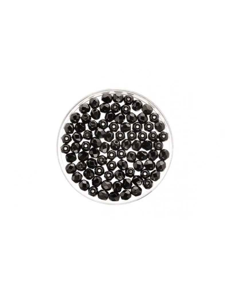 Glasschliffperle 4mm 100St rosa - Kidis Art