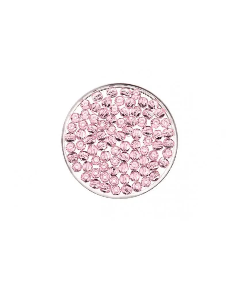 Glasschliffperle 6mm 50St flieder - Kidis Art