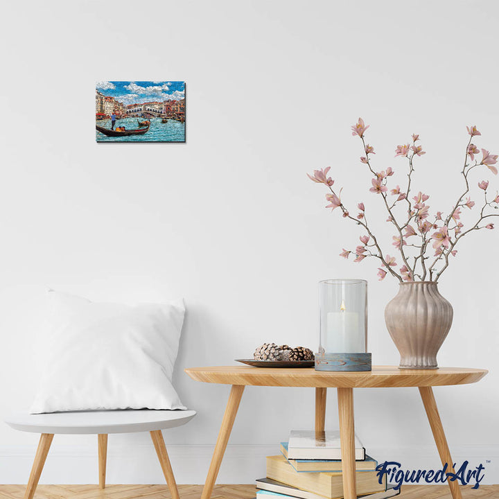 Holzpuzzle 2D Design – Der Kanal von Venedig - Kidis Art