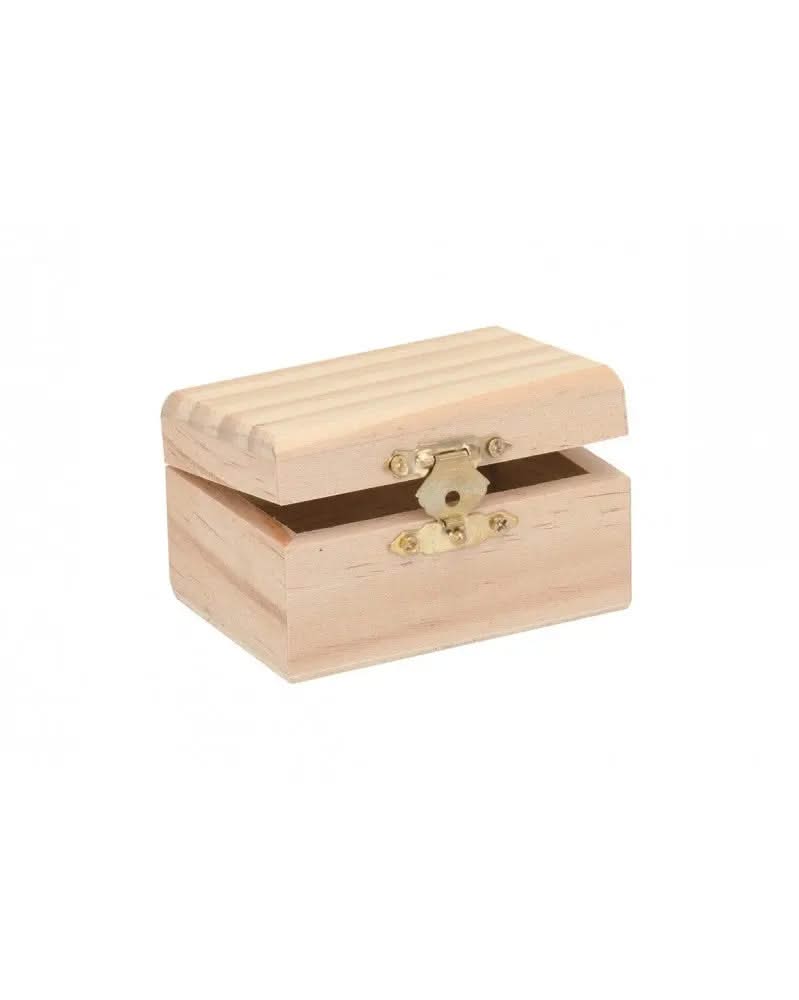 Holzbox rechteckig 8x5,5x4,5cm - Kidis Art