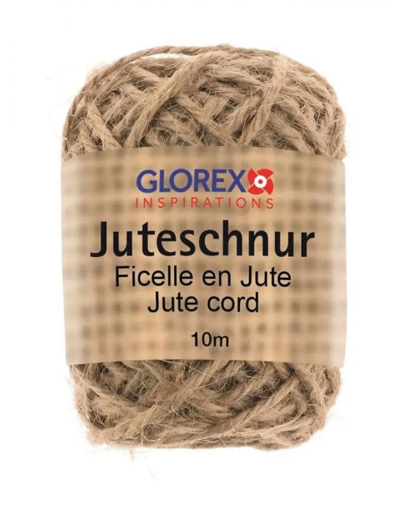 Juteschnur 10m braun - Kidis Art