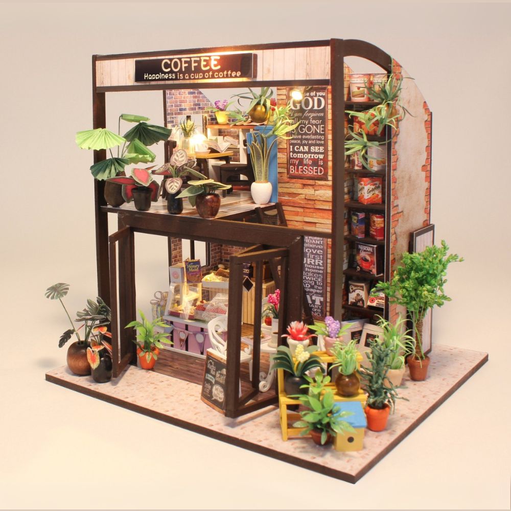 Miniaturhaus - Pause Café - Kidis Art