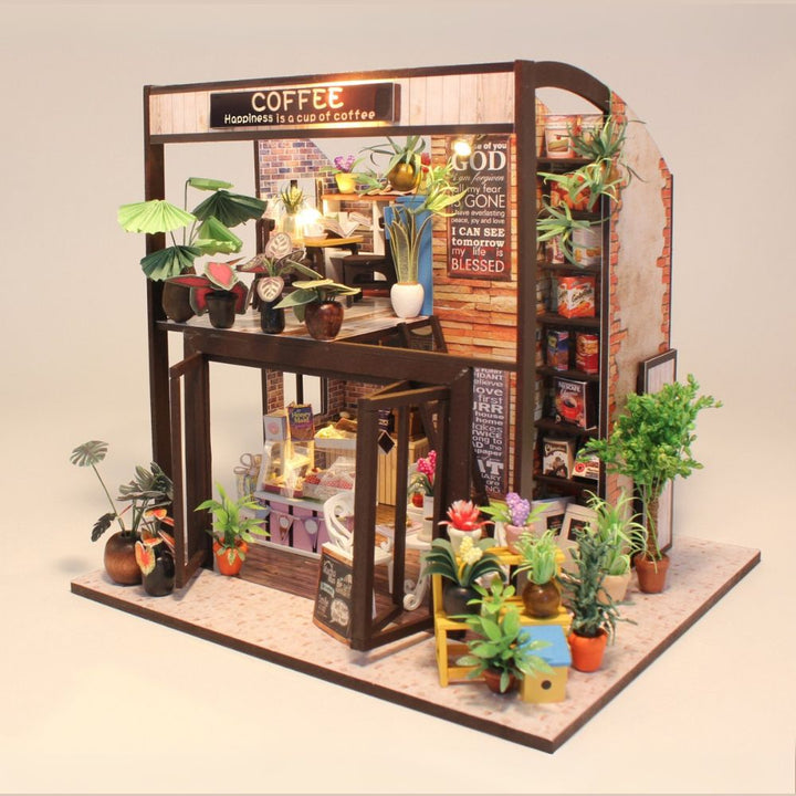 Miniaturhaus - Pause Café - Kidis Art