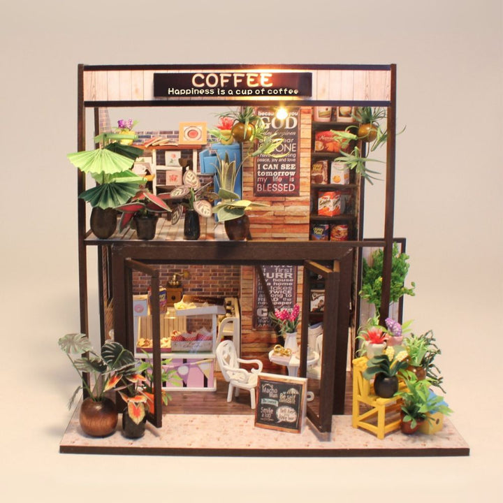 Miniaturhaus - Pause Café - Kidis Art