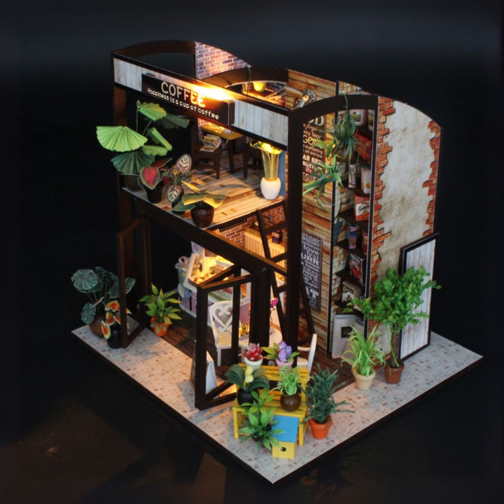 Miniaturhaus - Pause Café - Kidis Art