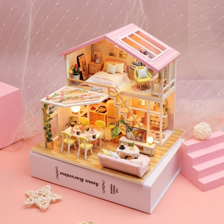 Miniaturhaus - Angenehmer Moment - Kidis Art