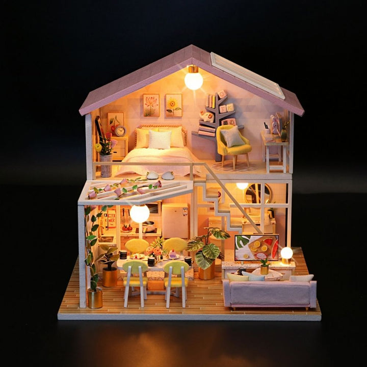 Miniaturhaus - Angenehmer Moment - Kidis Art