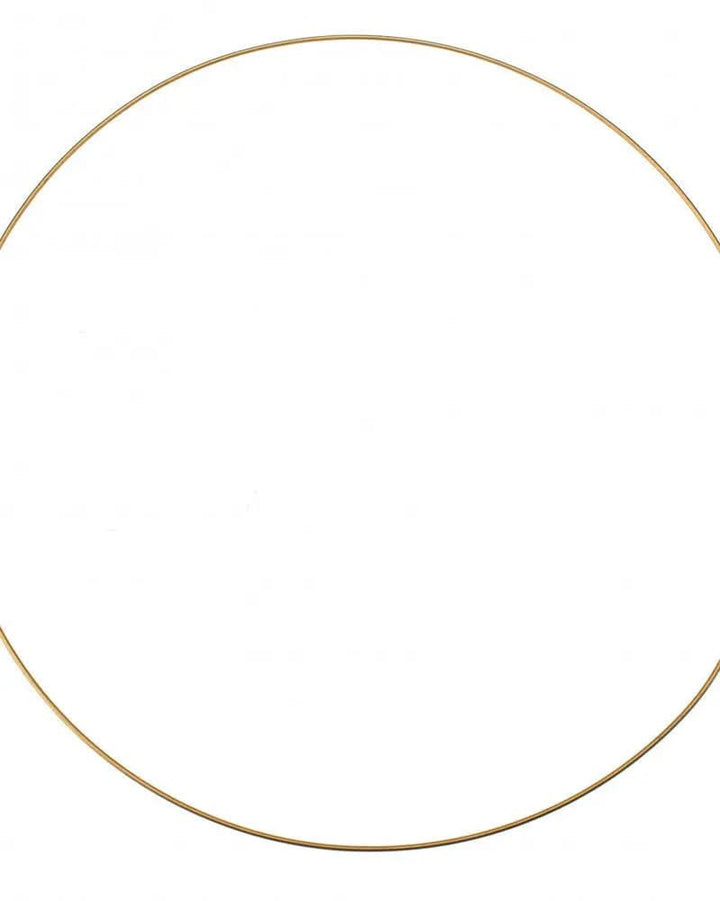 Metallring goldfarben, 60x0,4cm - Kidis Art