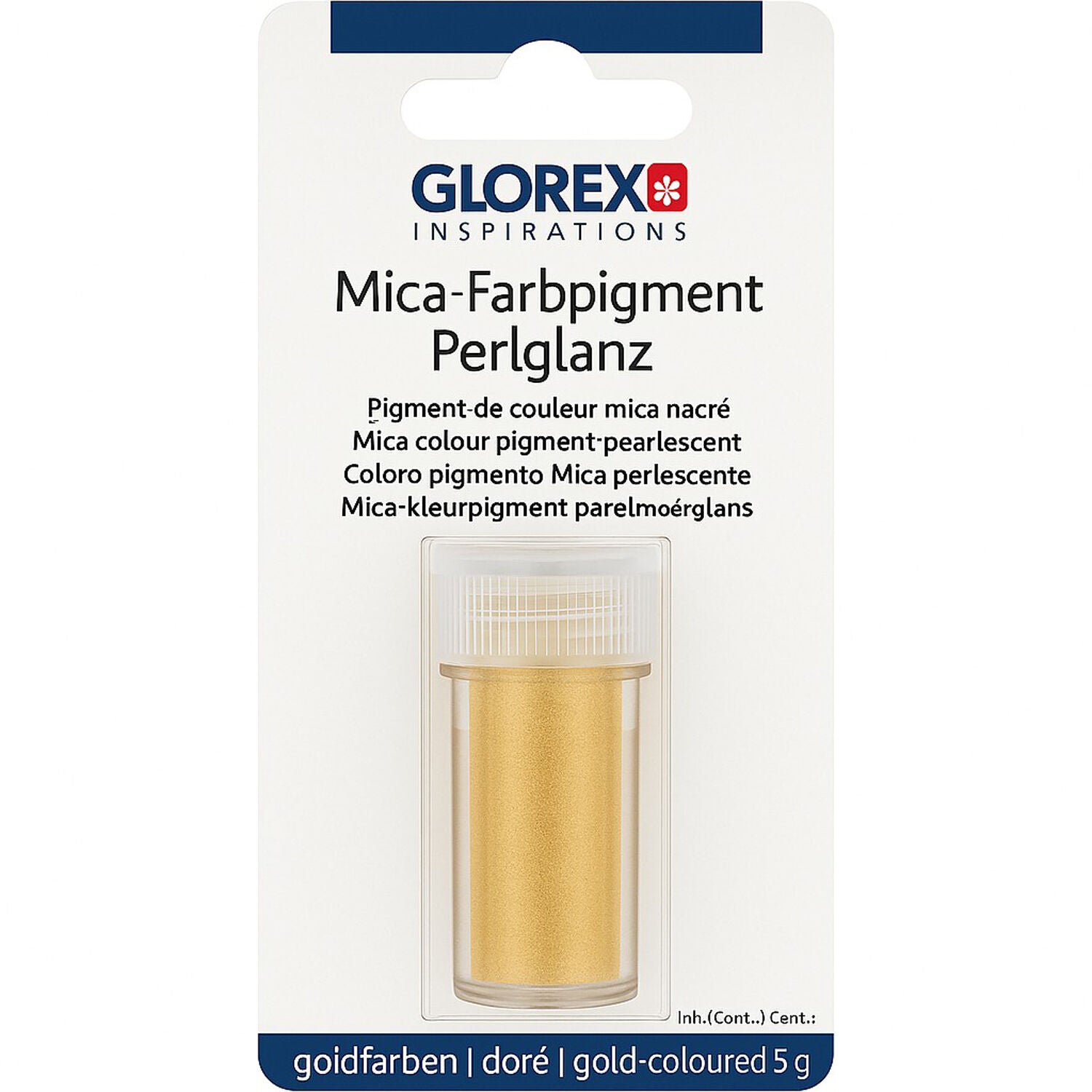 Mica-Farbpigmente 5g goldfarben