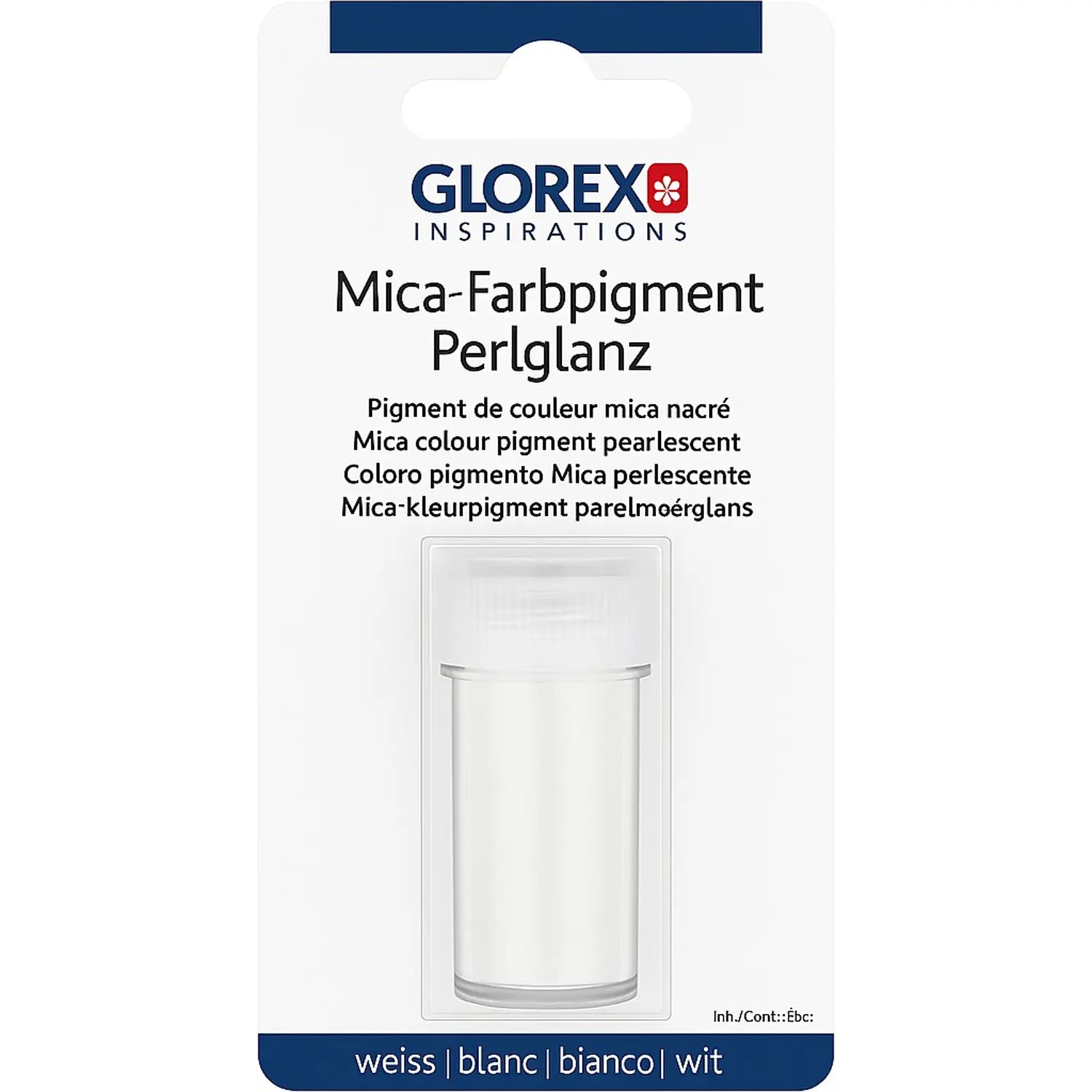 Mica-Farbpigmente 5g weiss