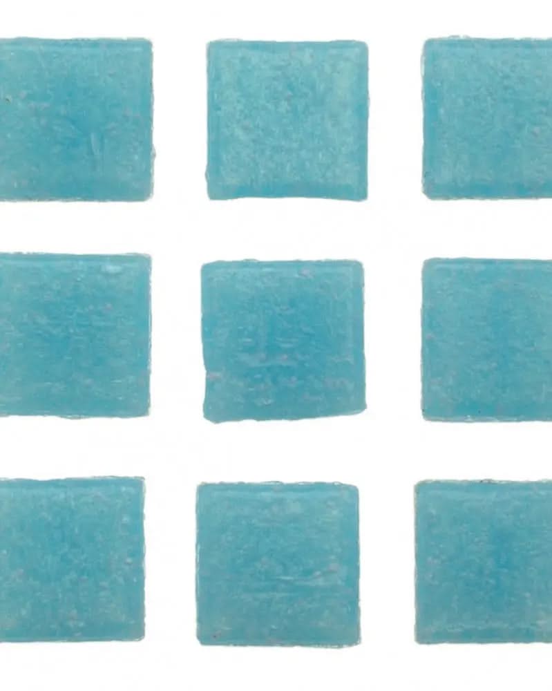 Mosaiksteine 20x20mm 100g hellblau - Kidis Art