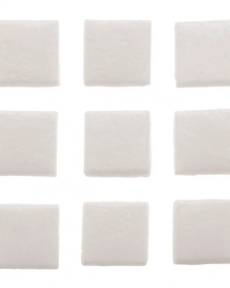 Mosaiksteine 20x20mm 100g weiss - Kidis Art
