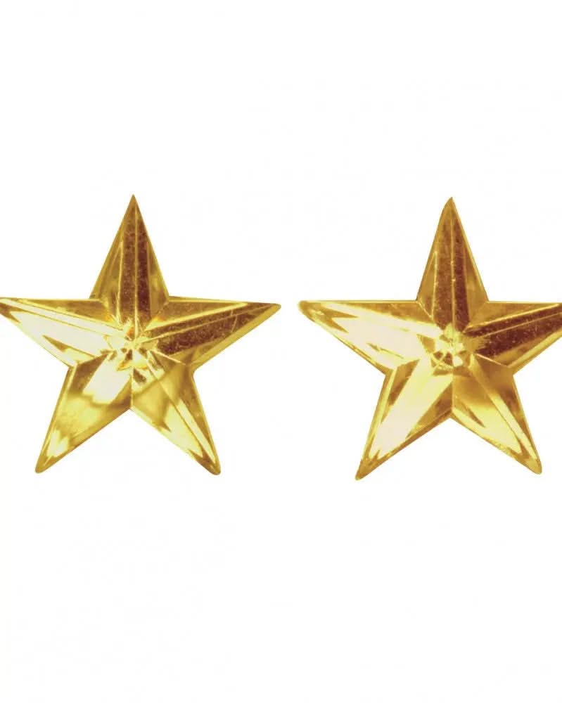 P&amp;D Sterne 11mm 30 St gold selbstklebend - Kidis Art