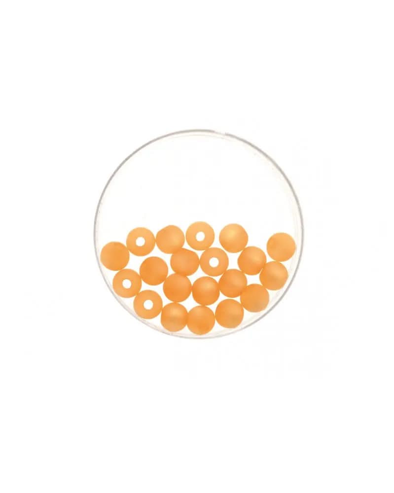 Perle 6mm Polaris matt 20St beige - Kidis Art