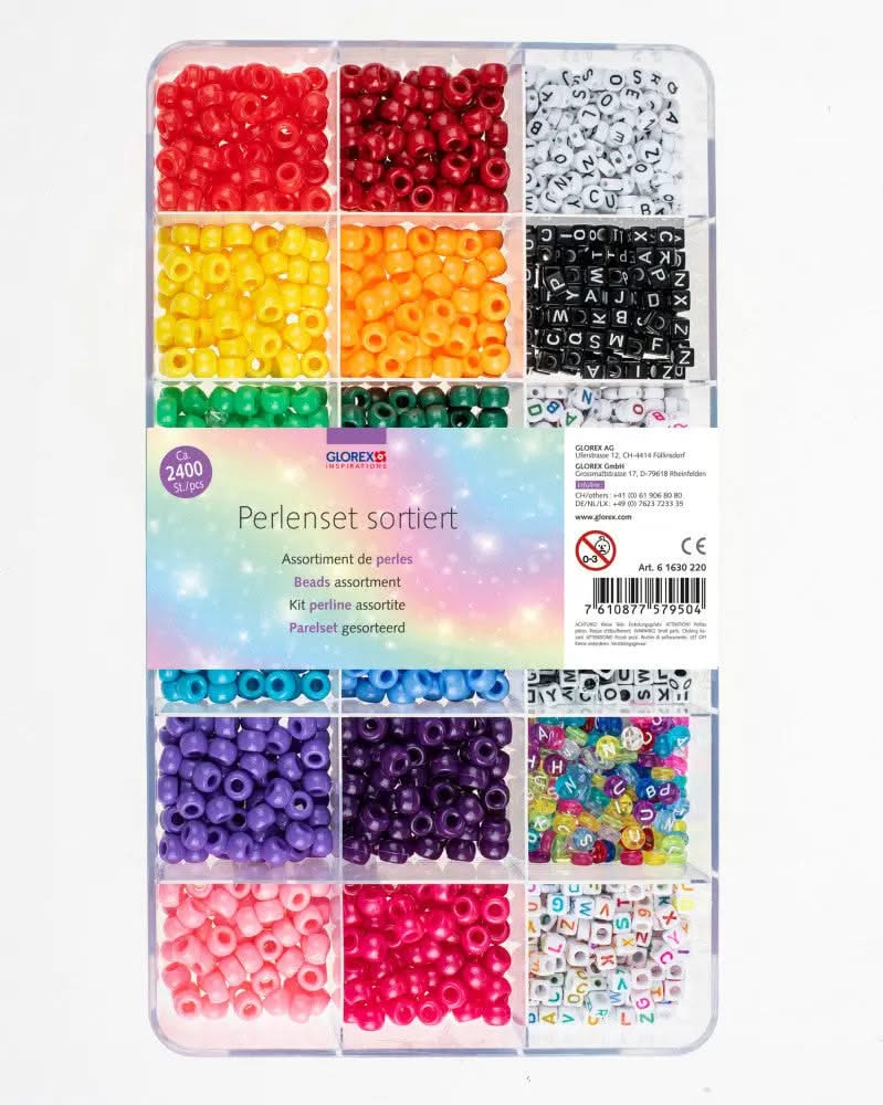 Perlenset 1, sortiert - Kidis Art