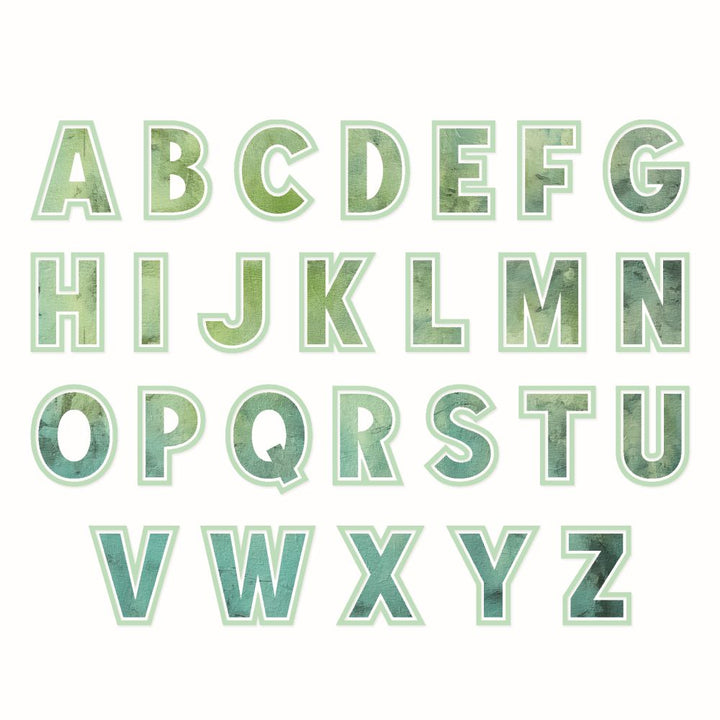 Stanzformen 52er Set Alphabet A - Z by 49 and Market