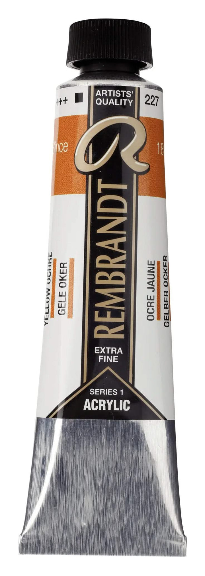 Rembrandt Acrylfarbe Tube 40 ml Gelber Ocker 227 - Kidis Art