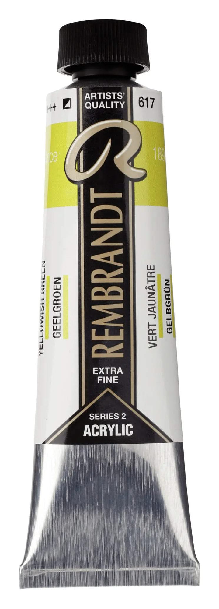 Rembrandt Acrylfarbe Tube 40 ml Gelbgrün 617 - Kidis Art